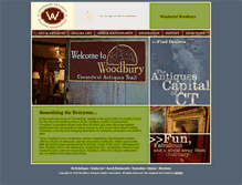 Tablet Screenshot of antiqueswoodbury.com
